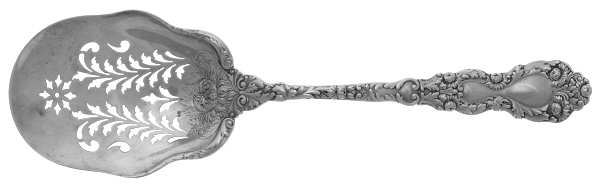 Imperial Chrysanthemum (Sterling, 1894, No Monos) Ice Serving Spoon Large