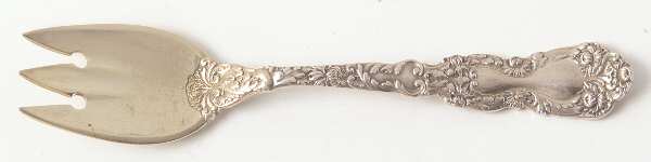 Imperial Chrysanthemum (Sterling, 1894, No Monos) Ice Cream Fork