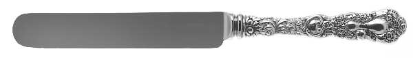 Imperial Chrysanthemum (Sterling, 1894, No Monos) Blunt Hollow Knife with Bolster