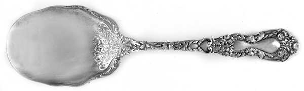 Imperial Chrysanthemum (Sterling, 1894, No Monos) Preserve Spoon