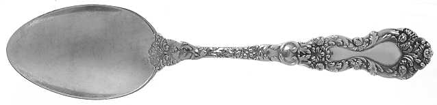 Imperial Chrysanthemum (Sterling, 1894, No Monos) Dessert/Oval Soup Spoon