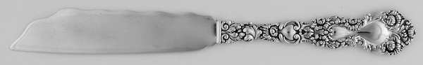 Imperial Chrysanthemum (Sterling, 1894, No Monos) Small Individual Solid Fish Knife