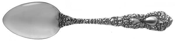 Imperial Chrysanthemum (Sterling, 1894, No Monos) Demitasse Spoon