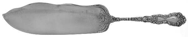 Imperial Chrysanthemum (Sterling, 1894, No Monos) Small Solid Fish Serving Knife
