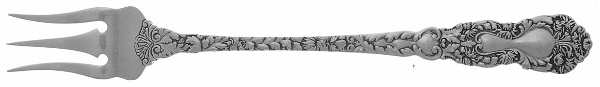Imperial Chrysanthemum (Sterling, 1894, No Monos) Oyster Fork