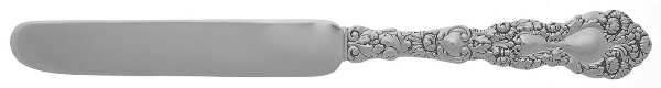 Imperial Chrysanthemum (Sterling, 1894, No Monos) Tea Knife Solid Piece