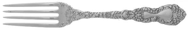 Imperial Chrysanthemum (Sterling, 1894, No Monos) Fork