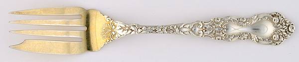 Imperial Chrysanthemum (Sterling, 1894, No Monos) Individual Salad Fork