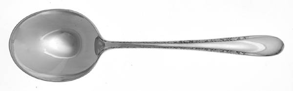 Invitation (Silverplate, 1940) Round Bowl Soup Spoon (Bouillon)