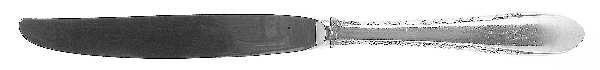 Invitation (Silverplate, 1940) Modern Hollow Knife by Gorham Silver