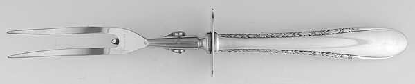Invitation (Silverplate, 1940) Large Stainless-Prong Roast Carving Fork