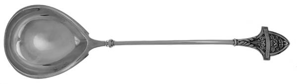 Ivy (Sterling, 1865, 1868) Large Solid Soup Ladle