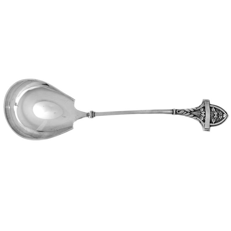 Ivy (Sterling, 1865, 1868) Bouillon Ladle