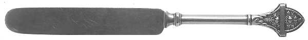 Ivy (Sterling, 1865, 1868) Solid Dessert/Tea Knife