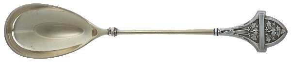 Ivy (Sterling, 1865, 1868) Cocktail Spoon