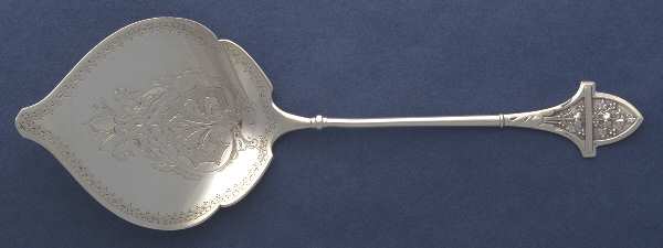 Ivy (Sterling, 1865, 1868) Solid Waffle Server