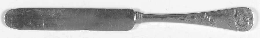 Jac Rose (Sterling, 1885) Solid Dessert/Tea Knife