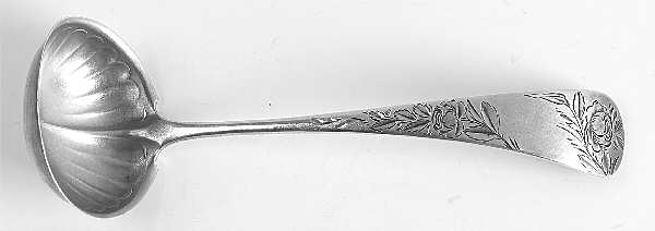 Jac Rose (Sterling, 1885) Solid Piece Cream Ladle