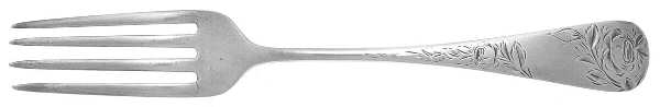 Jac Rose (Sterling, 1885) Solid Youth Tea Fork