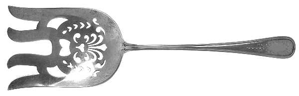 Jefferson (Sterling, 1907) Large Solid Asparagus Serving Fork