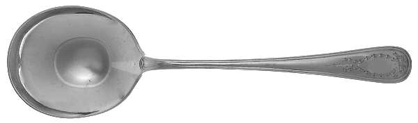 Jefferson (Sterling, 1907) Round Bowl Soup Spoon (Gumbo)