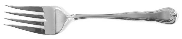 Jolie (Stainless) Medium Solid Cold Meat Serving Fork