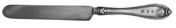 Josephine (Coin, 1855) Solid Dessert/Tea Knife