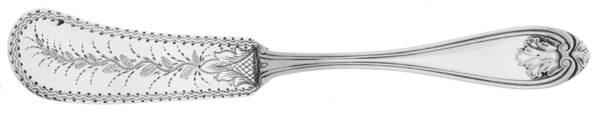 Josephine (Coin, 1855) Flat Handle Bright Cut Master Butter
