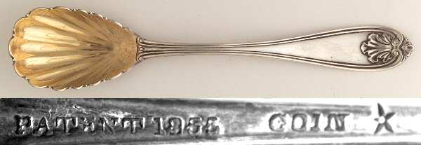 Josephine (Coin, 1855) Preserve Spoon