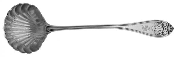 Josephine (Coin, 1855) Small Solid Soup Ladle