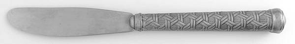 Kambara (Pewter) Modern Hollow Butter Spreader (Stainless)