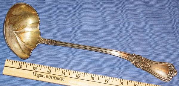 Kensington (Sterling, 1893) Small Solid Soup Ladle