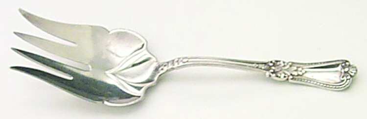 Kensington (Sterling, 1893) Small Solid Cold Meat Serving Fork