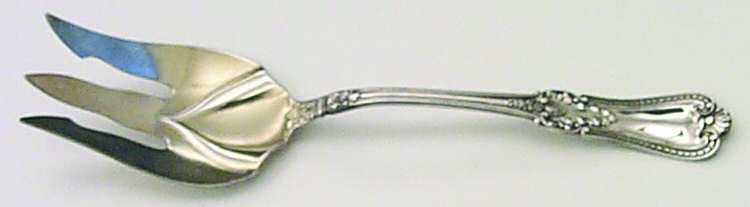 Kensington (Sterling, 1893) Solid Salad Serving Fork