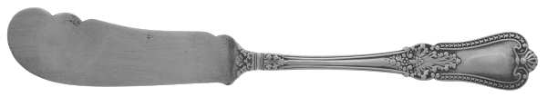 Kensington (Sterling, 1893) Large Flat Handle Master Butter Knife