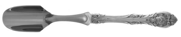 King Edward (Sterling, 1936, No Monos) Cheese Scoop with Stainless Scoop HC