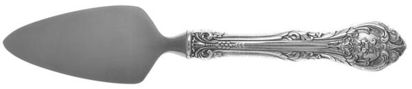 King Edward (Sterling, 1936, No Monos) Cheese Server with Stainless Blade HC