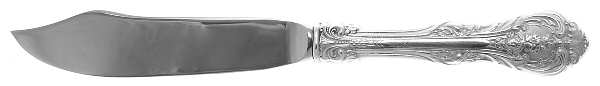King Edward (Sterling, 1936, No Monos) Individual Fish Knife with Stainless Blade