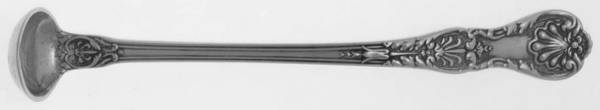 King George (Sterling, 1894, No Monograms) Mustard Spoon