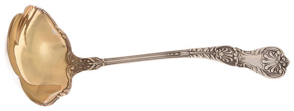 King George (Sterling, 1894, No Monograms) Oyster Ladle Solid Piece