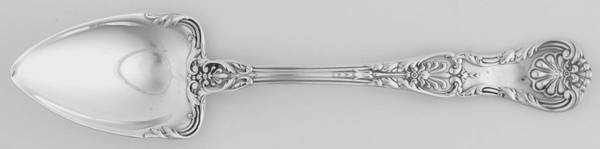King George (Sterling, 1894, No Monograms) Orange Spoon
