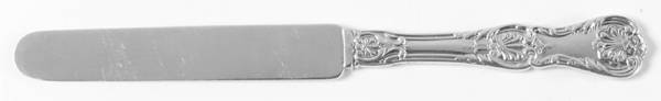 King George (Sterling, 1894, No Monograms) Solid Tea/Child Knife