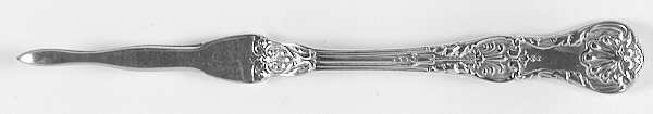 King George (Sterling, 1894, No Monograms) Solid Nut Pick