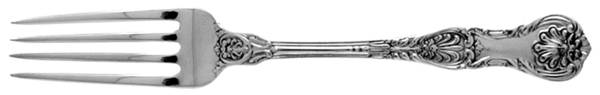 King George (Sterling, 1894, No Monograms) Fork