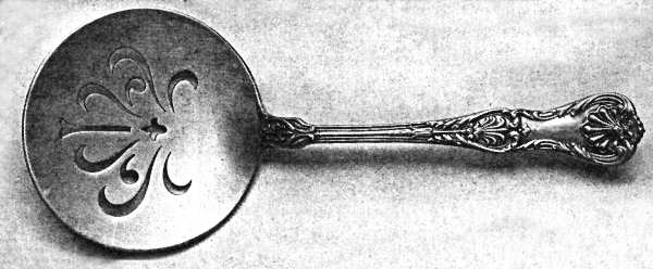 King George (Sterling, 1894, No Monograms) Tomato Server, Solid Piece