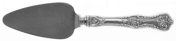 King George (Sterling, 1894, No Monograms) Cheese Server with Stainless Blade