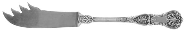 King George (Sterling, 1894, No Monograms) Solid Cheese Serving Pick