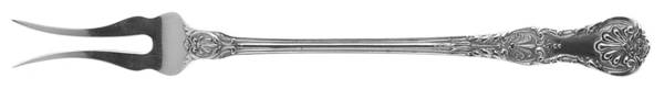 King George (Sterling, 1894, No Monograms) Two-Tine Butter Pick