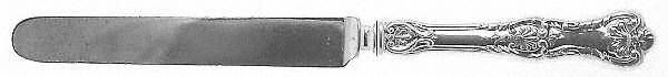 King George (Sterling, 1894, No Monograms) Youth/Tea Knife with Stainless Blade