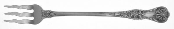 King George (Sterling, 1894, No Monograms) Cocktail/Seafood Fork